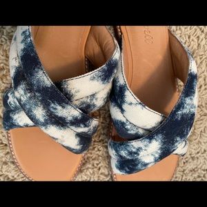 Madewell tie dye sandals